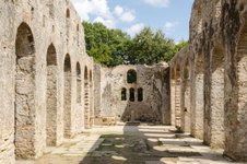 antike Stadt Butrint im Süden von Albanien