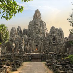 Bayon Angkor Thom Kambodscha