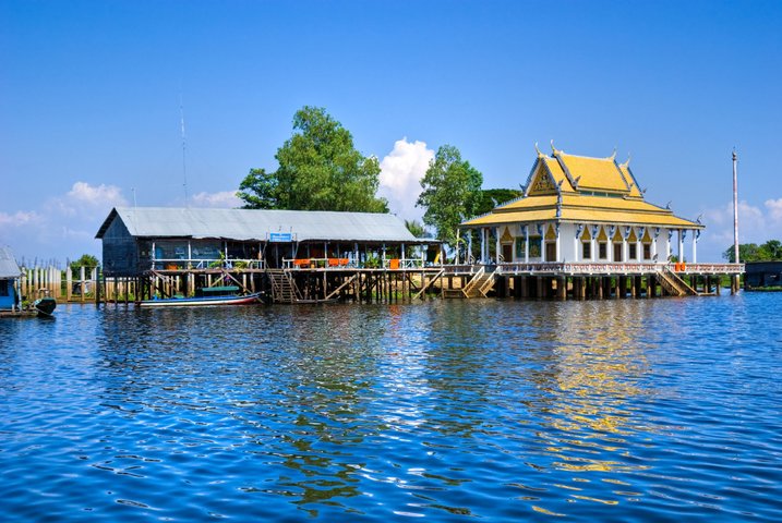 Tonle Sap Kambodscha - größter See Südostasiens, Vorraussetzung für die Entstehung der berühmten Tempelanlagen von Angkor