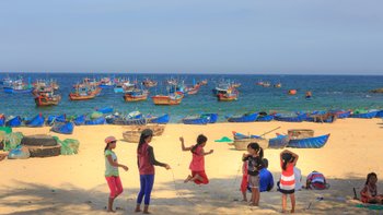 Strand in der Provinz Phu Yen