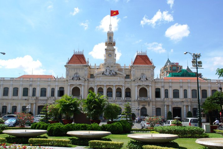 Ho Chi Minh City Saigon Rathaus