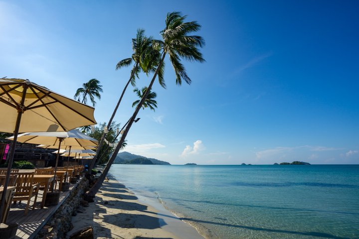 Santhiya Koh Chang Restaurant am Golf von Thailand