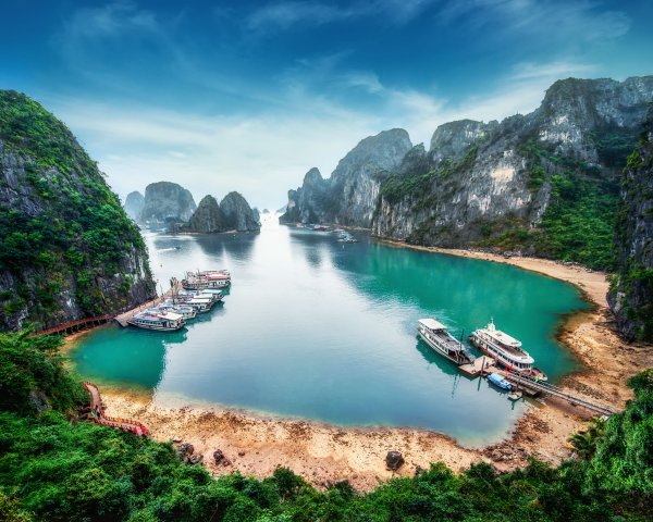 Halong Bucht Vietnam