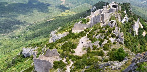 Peyrepertuse Katharerburg