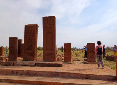 seldschukischer Friedhof Ostanatolien