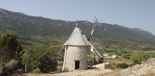 Mühle im Pays Cathare Region Corbieres