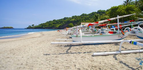 Virgin Beach auf Bali Indonesien