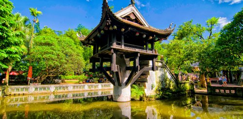  Pagode Hanoi Vietnam