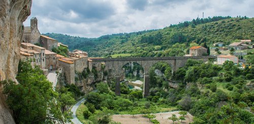 Landschaft in der RegionLanguedoc Roussillon