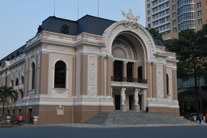 Ho Chi Minh City koloniales Postgebäude