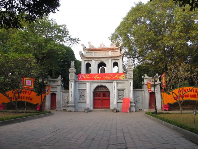 Hanoi Vietnam Literaturtempel 