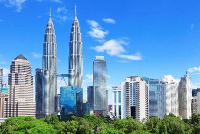 Skyline von Kuala Lumpur Malaysia