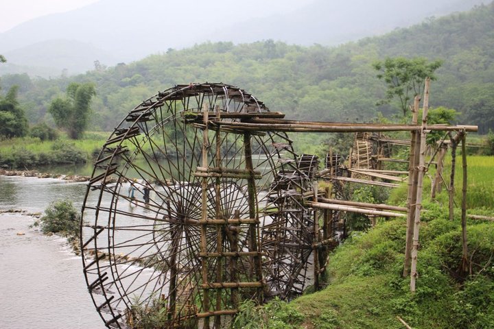 Wasserrad in Little Sapa