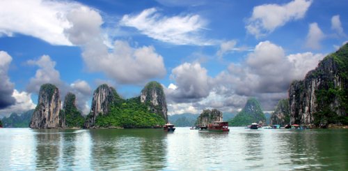 Halong Bucht Vietnam