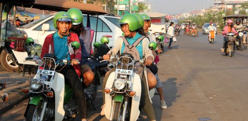 Motorrollerausflug Siem Reap