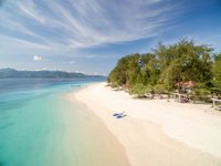 Traumstrand auf Gili Meno